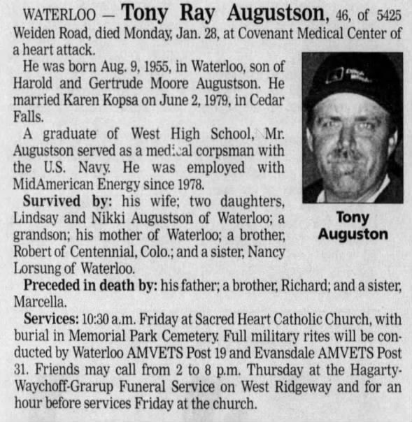 Clipping from The Courier